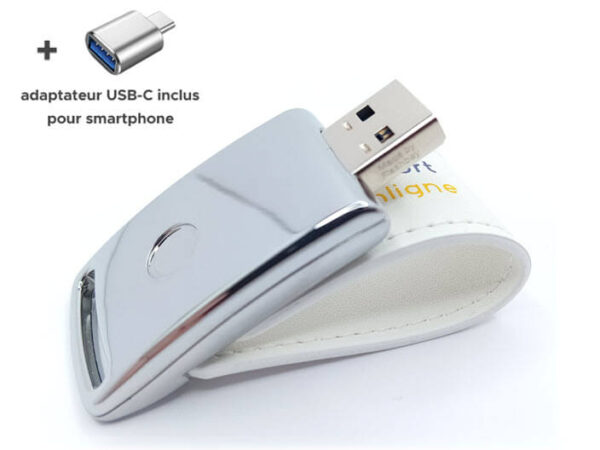 Clé USB 3.0 Executive avec adaptateur USB-C