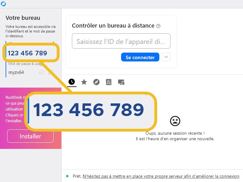 accepter connexion rustdesk accepter la connexion